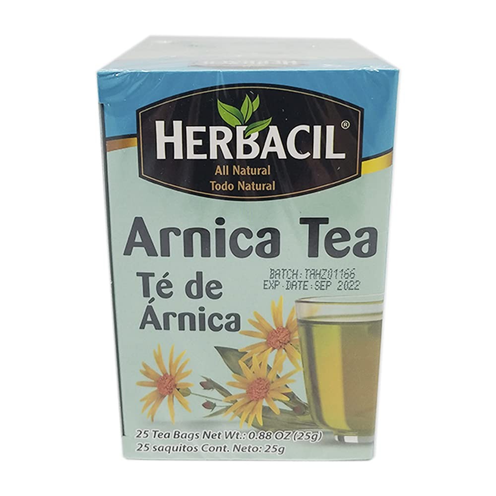 Anti-Inflammatory Herbal Arnica Tea to Reduce Pain & Swelling (25 Bags)