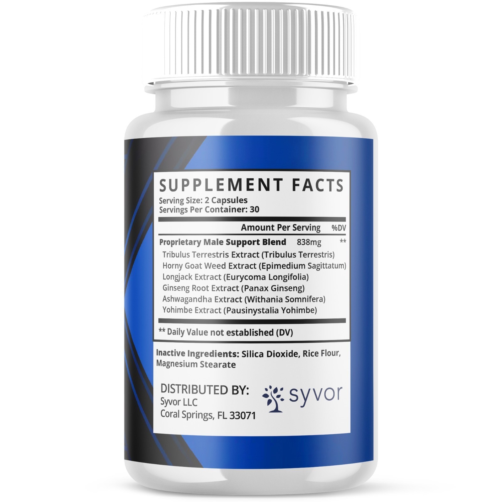 (1-3 Pack) Vapofil Advanced Male Pills Vapo Fil Formula Supplement 60 Capsules