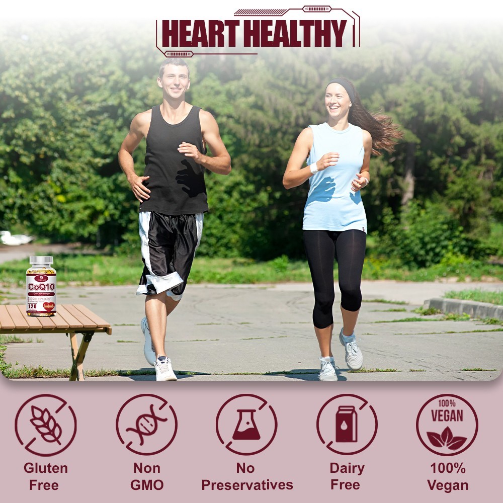 High Absorption CoQ10 Supplement , Maintain Healthy Blood Pressure，240 capsules