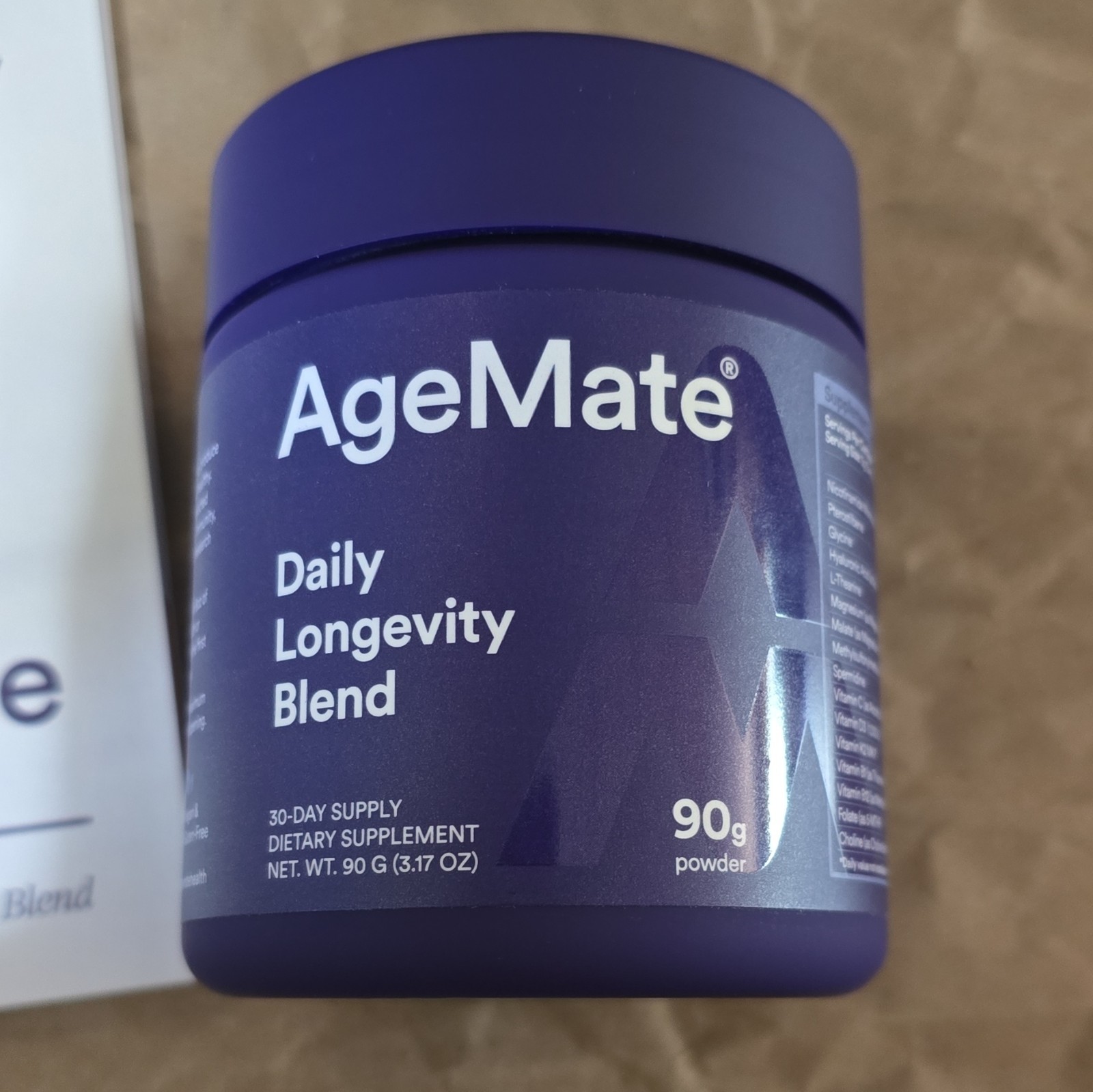 AgeMate Daily Longevity Blend Dietary Supplement Powder 90g General Wellness