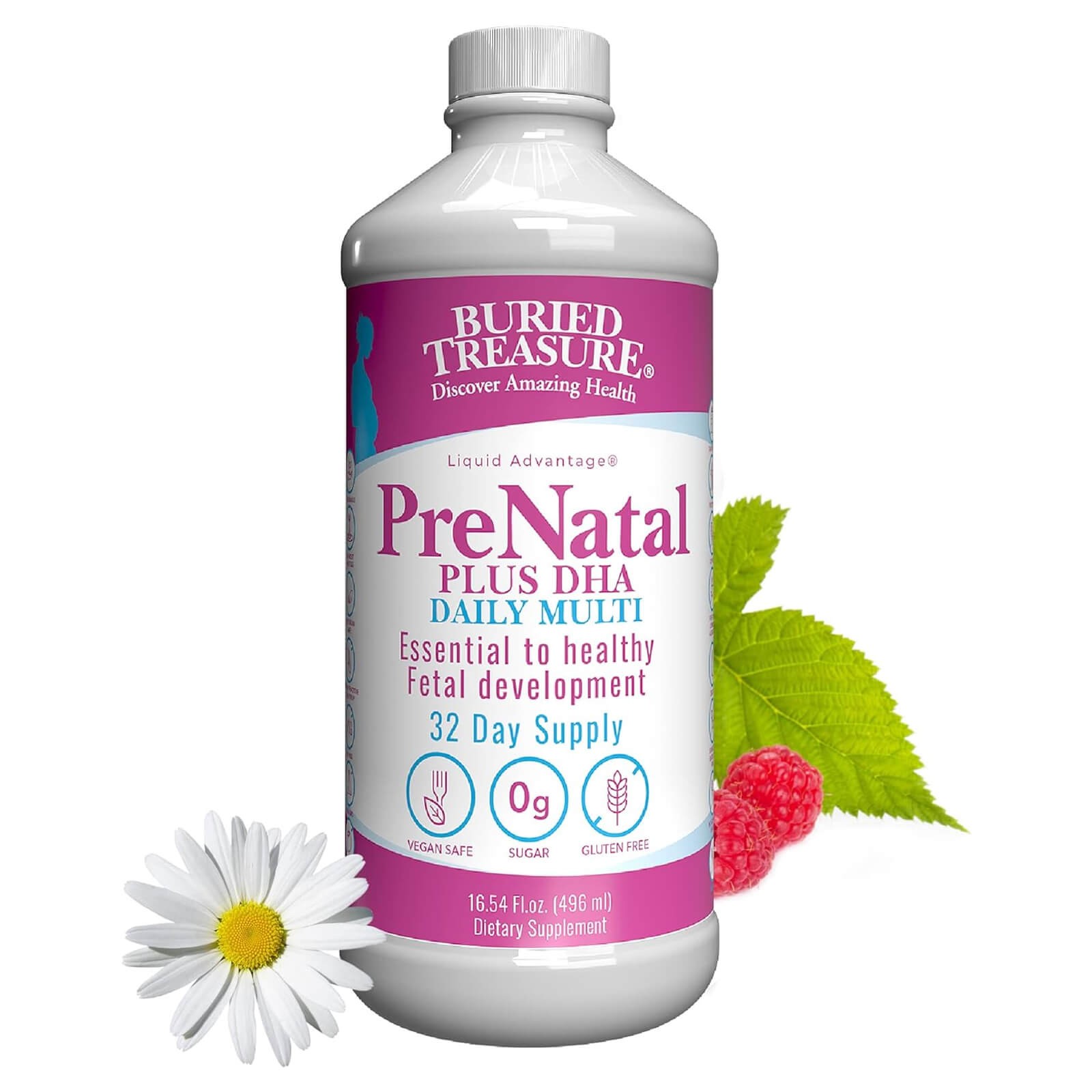 Buried Treasure PreNatal Complete 16 oz, 0g sugar