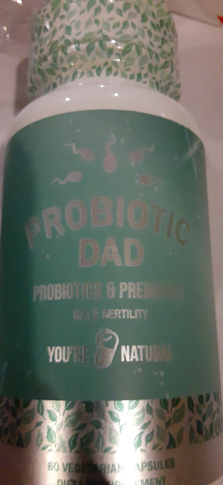 You’re Natural Probiotic Dad Fertility Probiotics & Prebiotics 60cap. EXP: 6/25