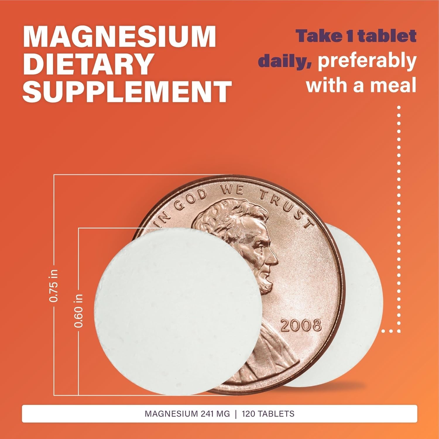 Rugby Magnesium Oxide 400mg 120 Tablets Dietary Supplement Gluten Free