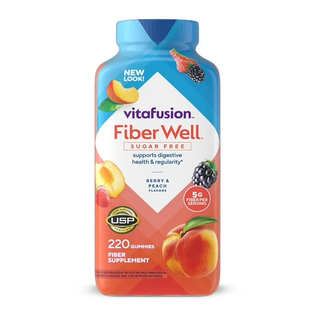 2 PACK – Vitafusion Fiber Well Gummies (220 ct.) {Total 440 Gummies}FREE SHIP