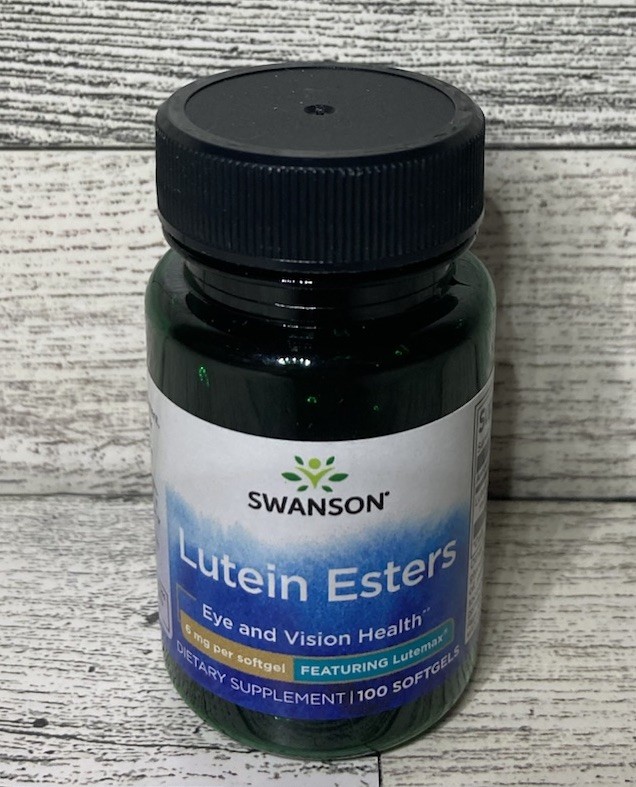 NEW Swanson Lutein Esters 6 mg 100 Softgels Eye And Vision Health Exp 11/2025