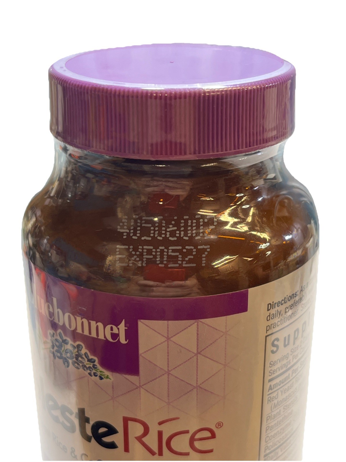 Bluebonnet Nutrition- CholesteRice Vegetable Capsules, 60 Count