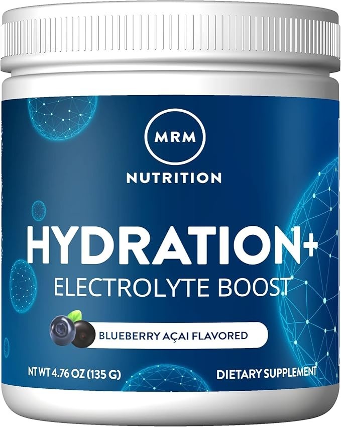 MRM Nutrition Hydration + Blueberry Açai Flavored Electrolyte Boost Cellular