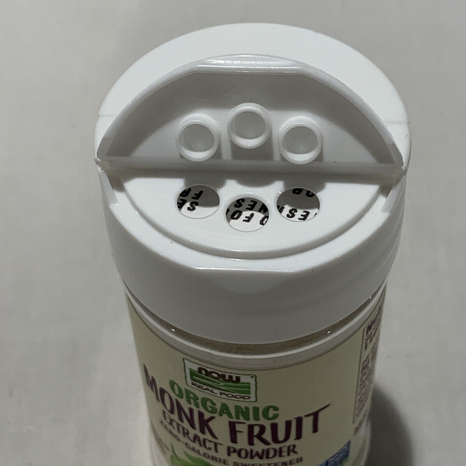 NOW FOODS Monk Fruit Extract Organic 0.7 oz Powder (10-2026)