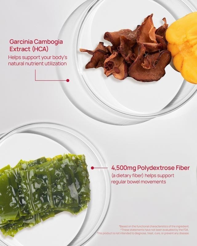Bowel 10 Jelly Movement Sticks – Fiber + Garcinia Cambogia Coleology Foodology