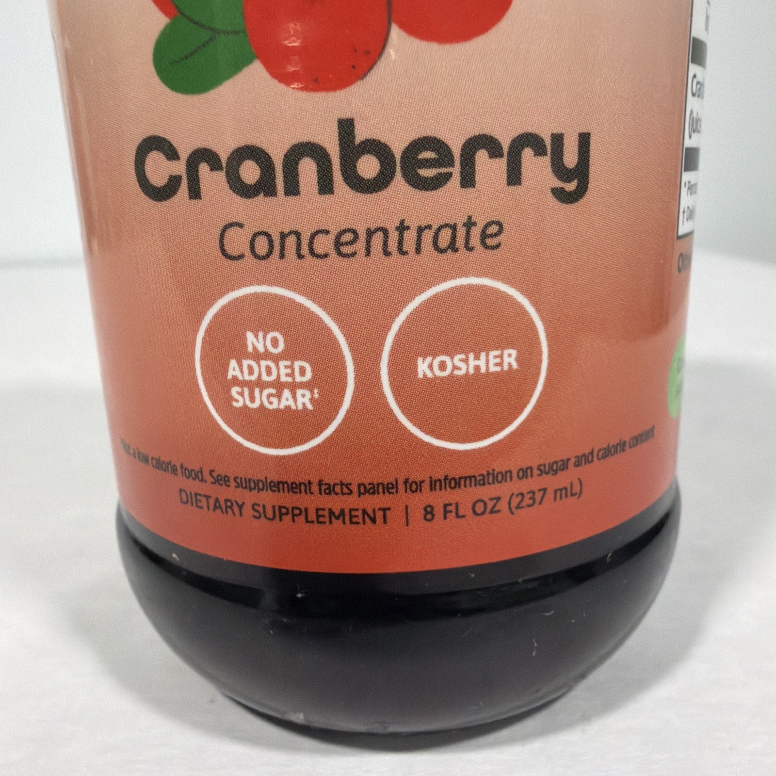 Dynamic Health Cranberry Concentrate – 8 fl oz, Many Health Benefits, exp 11/26