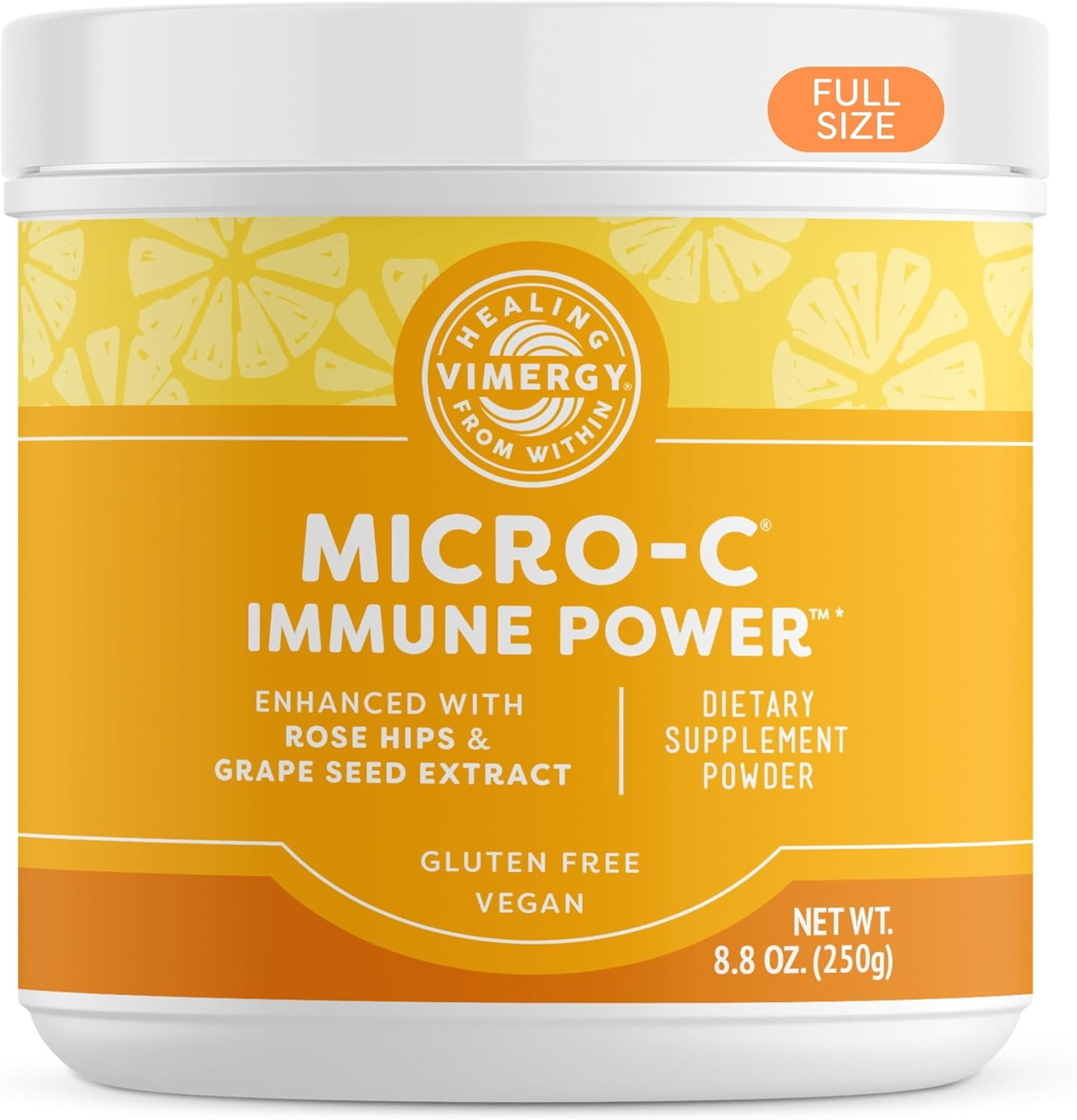 Vimergy Micro-C Immune Power Vitamin C Powder 2000mg 250g 69 Servings