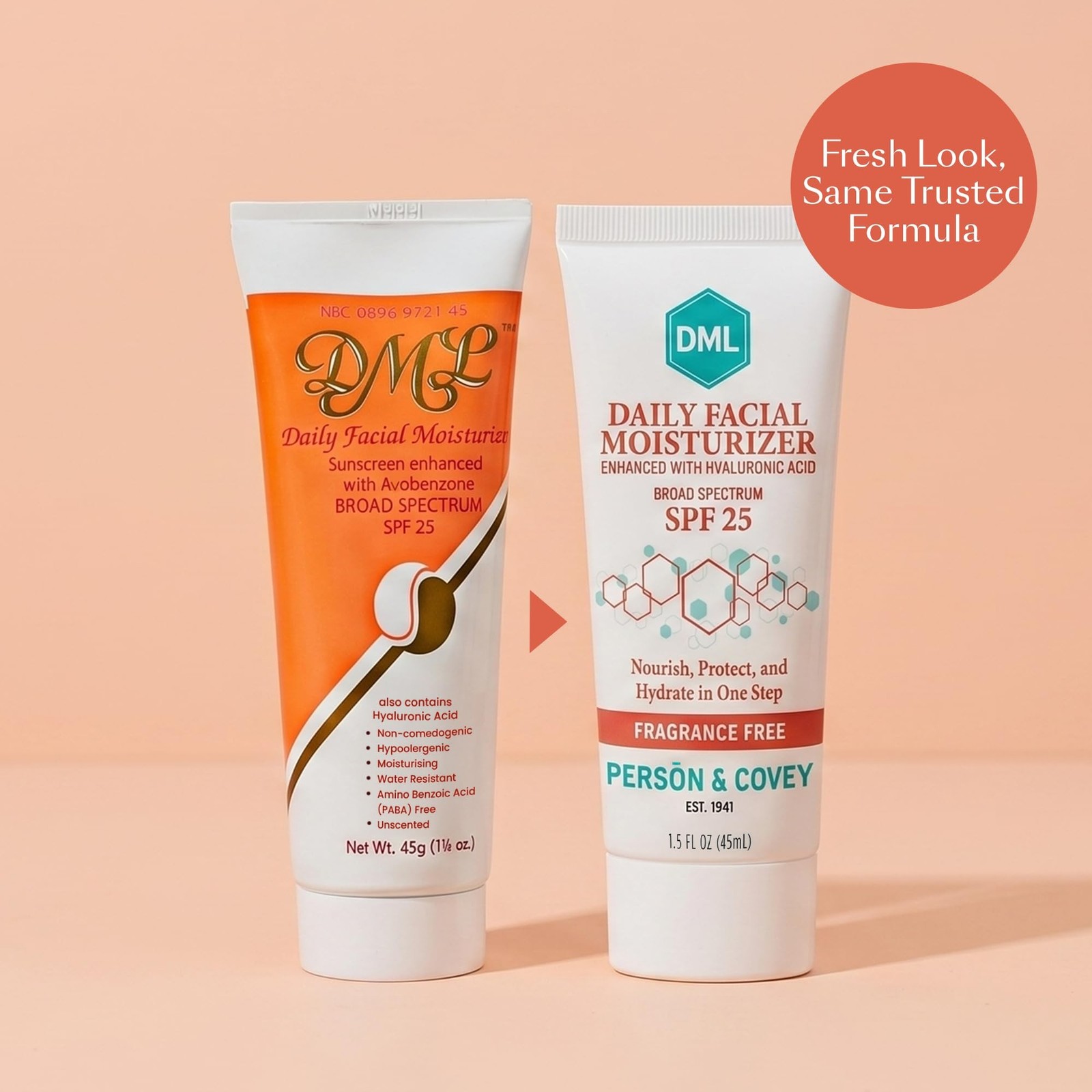 DML Daily Facial Moisturizer, SPF 25-1.5 oz 1.5 Ounce (Pack of 1)