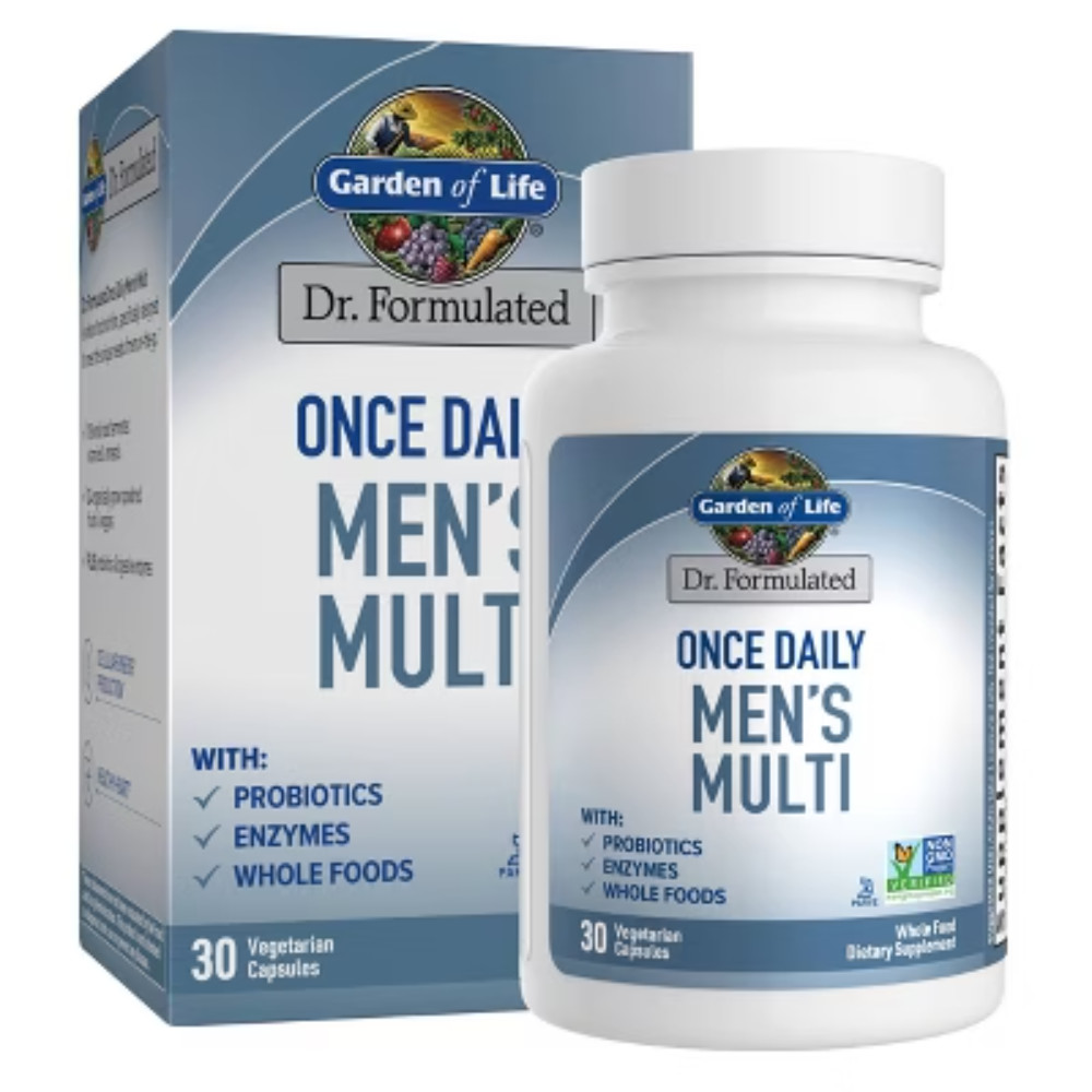 Garden of Life Men's Once a Day Multivitamin Capsules – 30ct