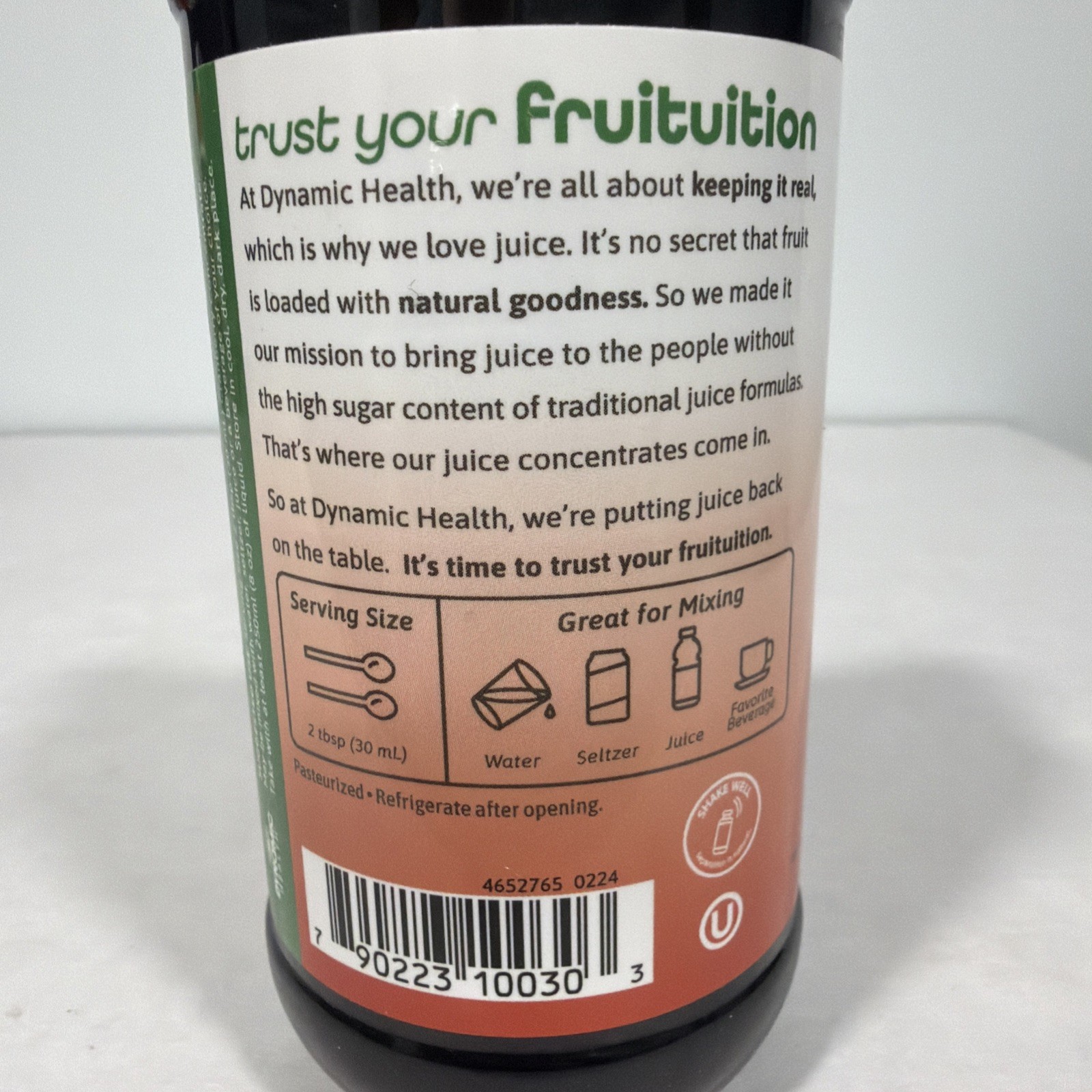 Dynamic Health Cranberry Concentrate – 8 fl oz, Many Health Benefits, exp 11/26