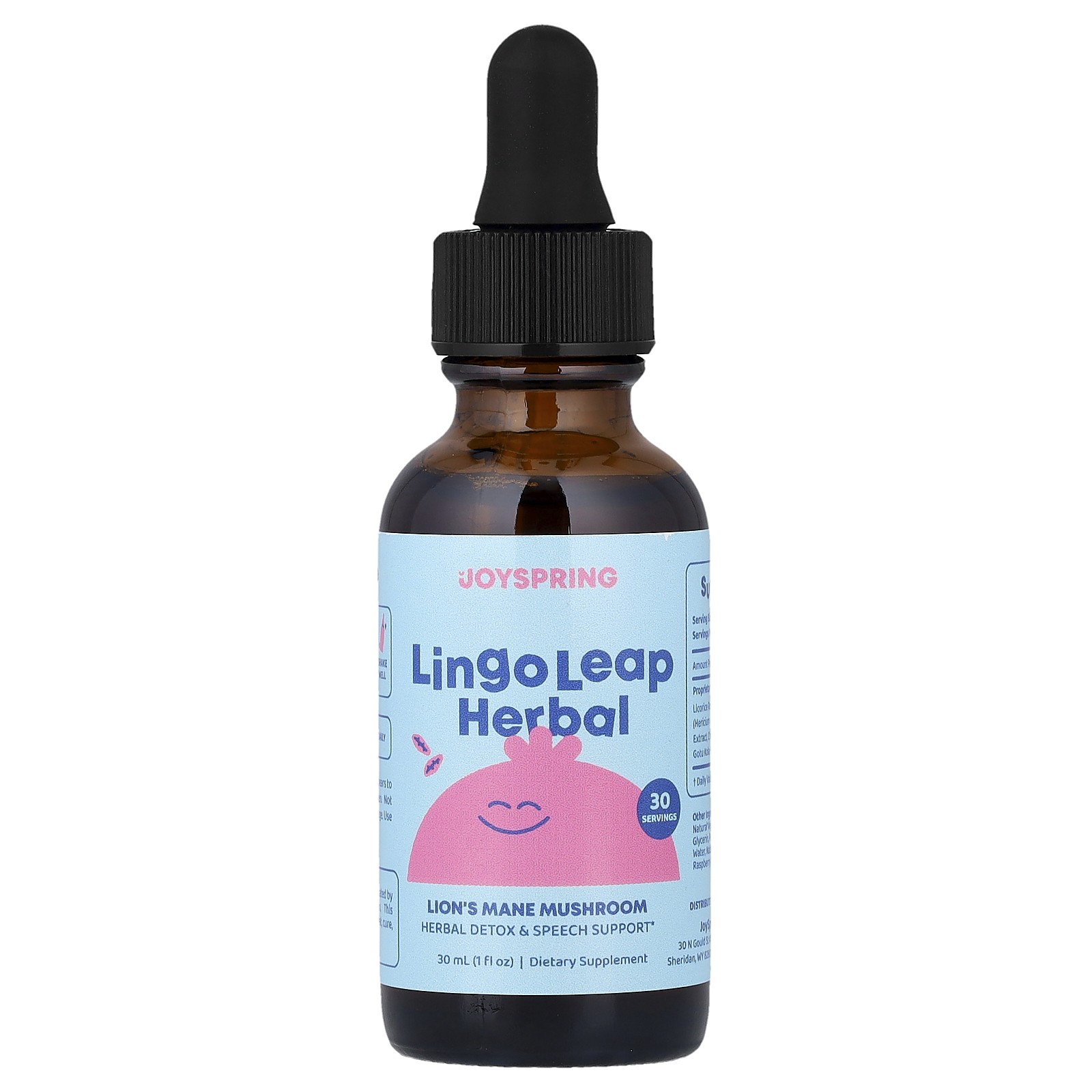 Lingo Leap Herbal, Lion’s Mane Mushroom, 1 fl oz (30 ml)