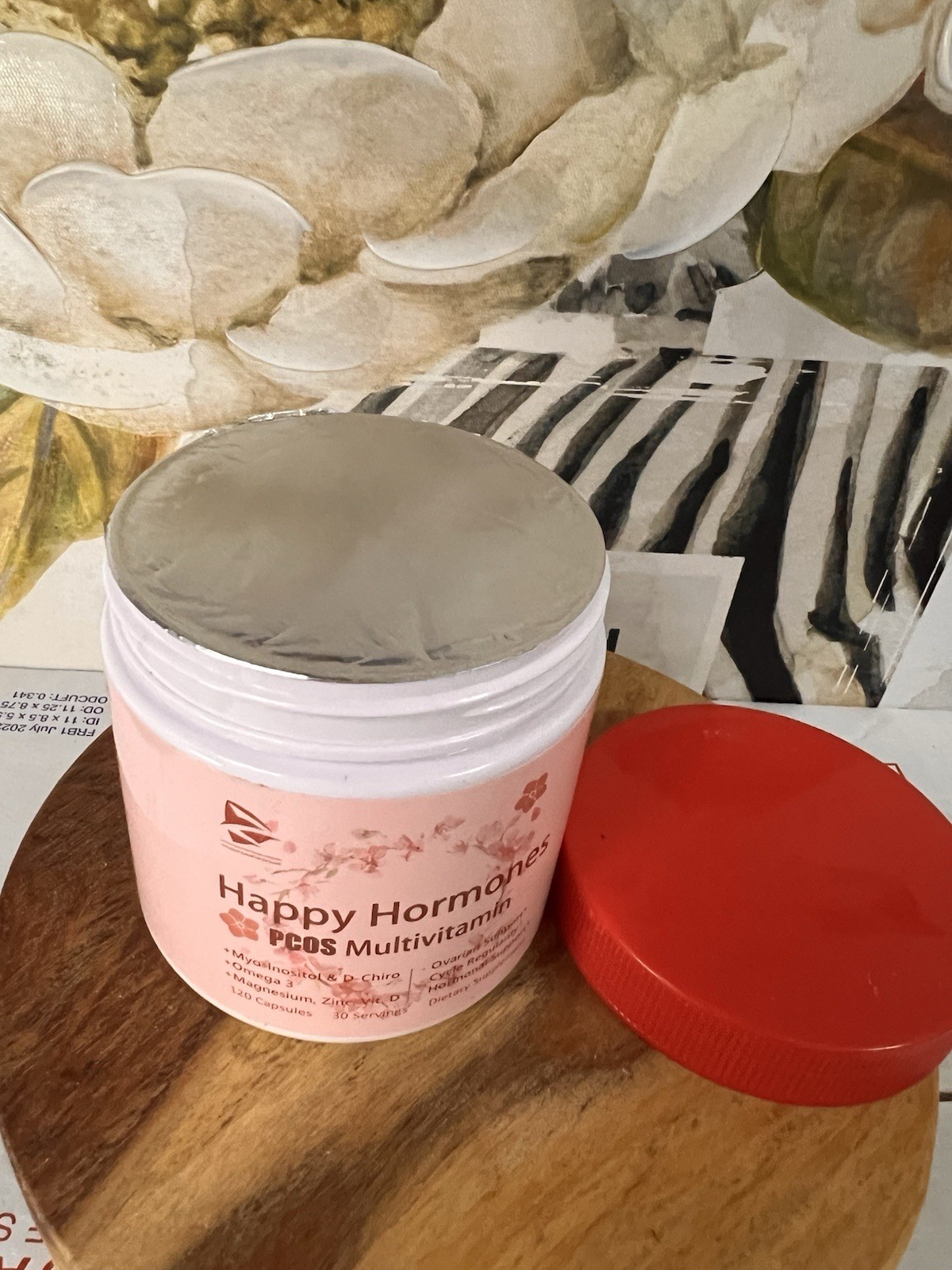 Happy Hormones Multivitamin for PCOS -D-Chiro Vitamin 120 Count