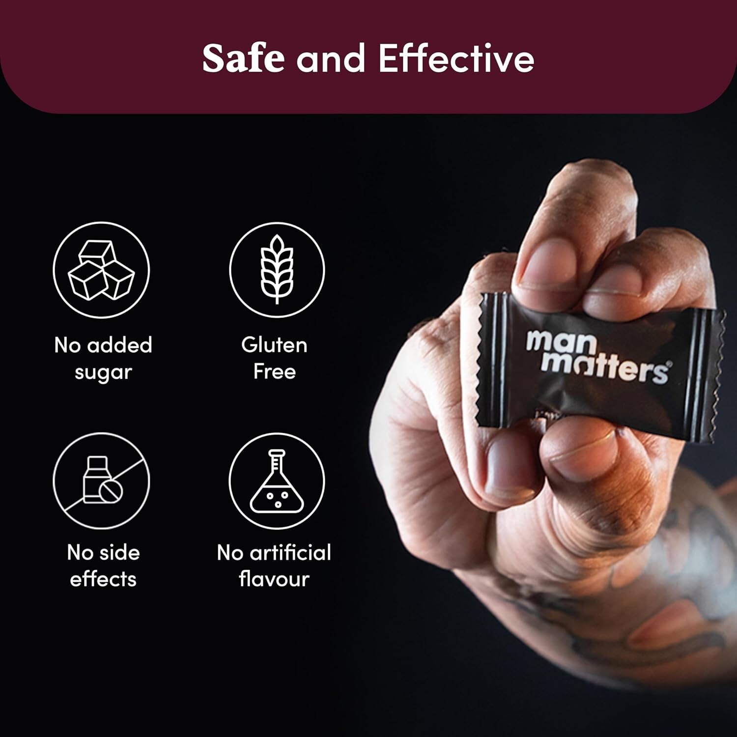 Man Matters Pure Himalayan Shilajit Gummies