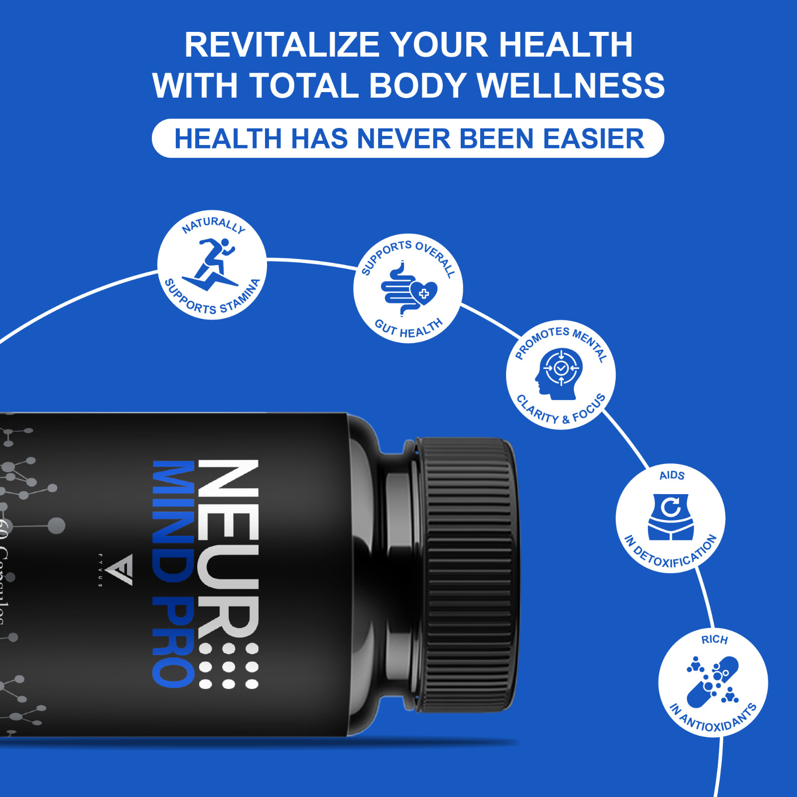 Neuro Mind Pro Pills, NeuroMindPro Brain Health Formula (60 Capsules)