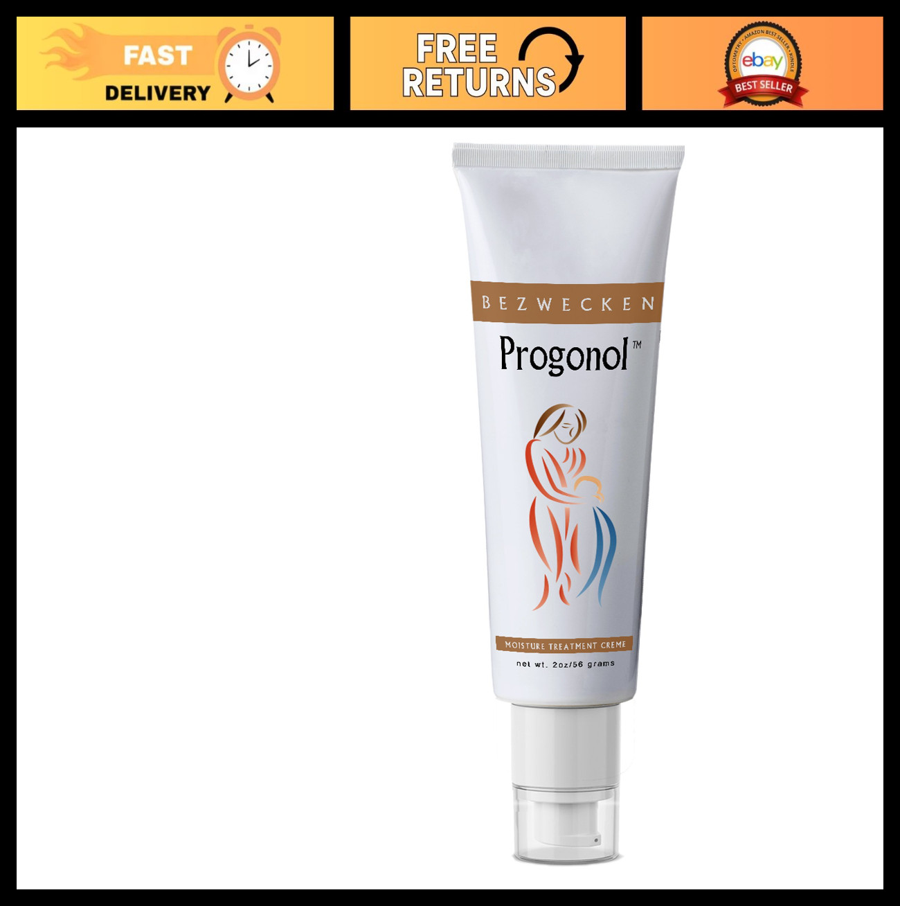 2oz Crème for Pre-Menopause & PMS Relief | Natural, Paraben-Free Formula | 30 Da