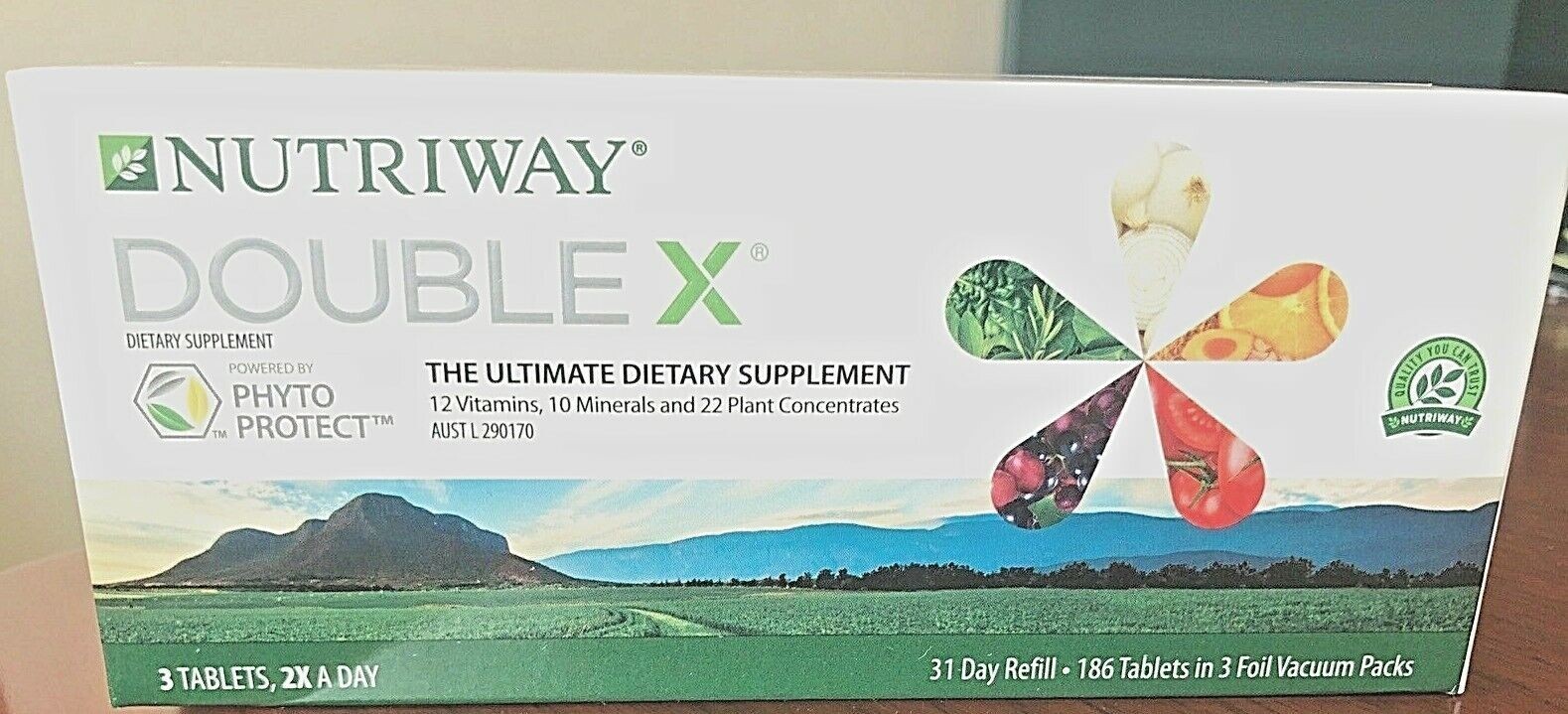 NUTRIWAY DOUBLE X -The Ultimate Dietary supplement 31 Day Refill. Expiry 10/2026