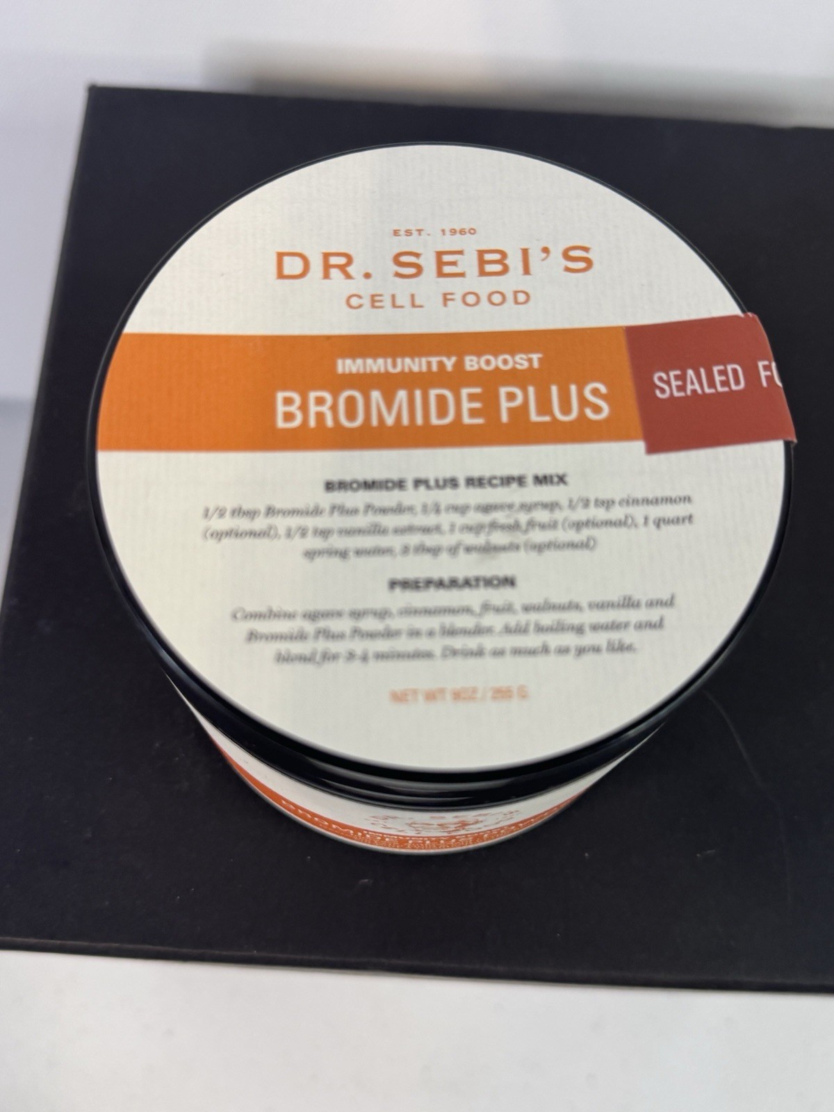 Dr. Sebi’s Cell Food Bromide Plus Powder 9 oz Original Sea Moss Formula (M2)