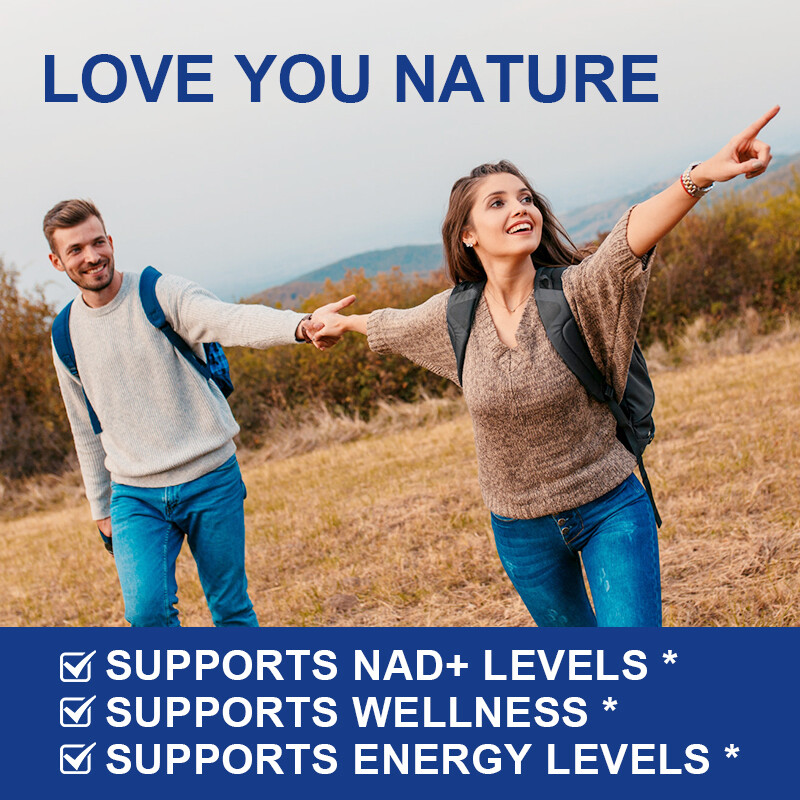 Resveratrol Capsules NAD Supplement Nicotinamide Immune Support Energy NON GMO
