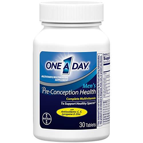 One A Day Mens Pre-Conception Health Multivitamin to Support Healthy Sperm