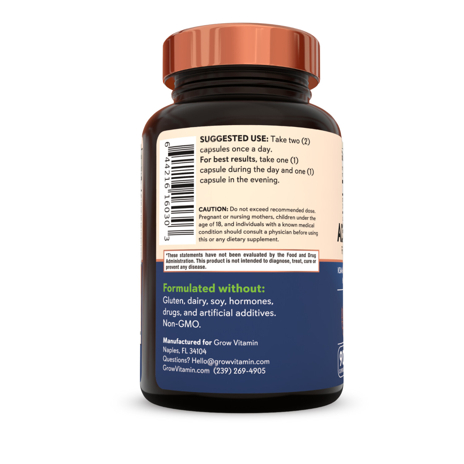 Grow Vitamin Adrenal Formula