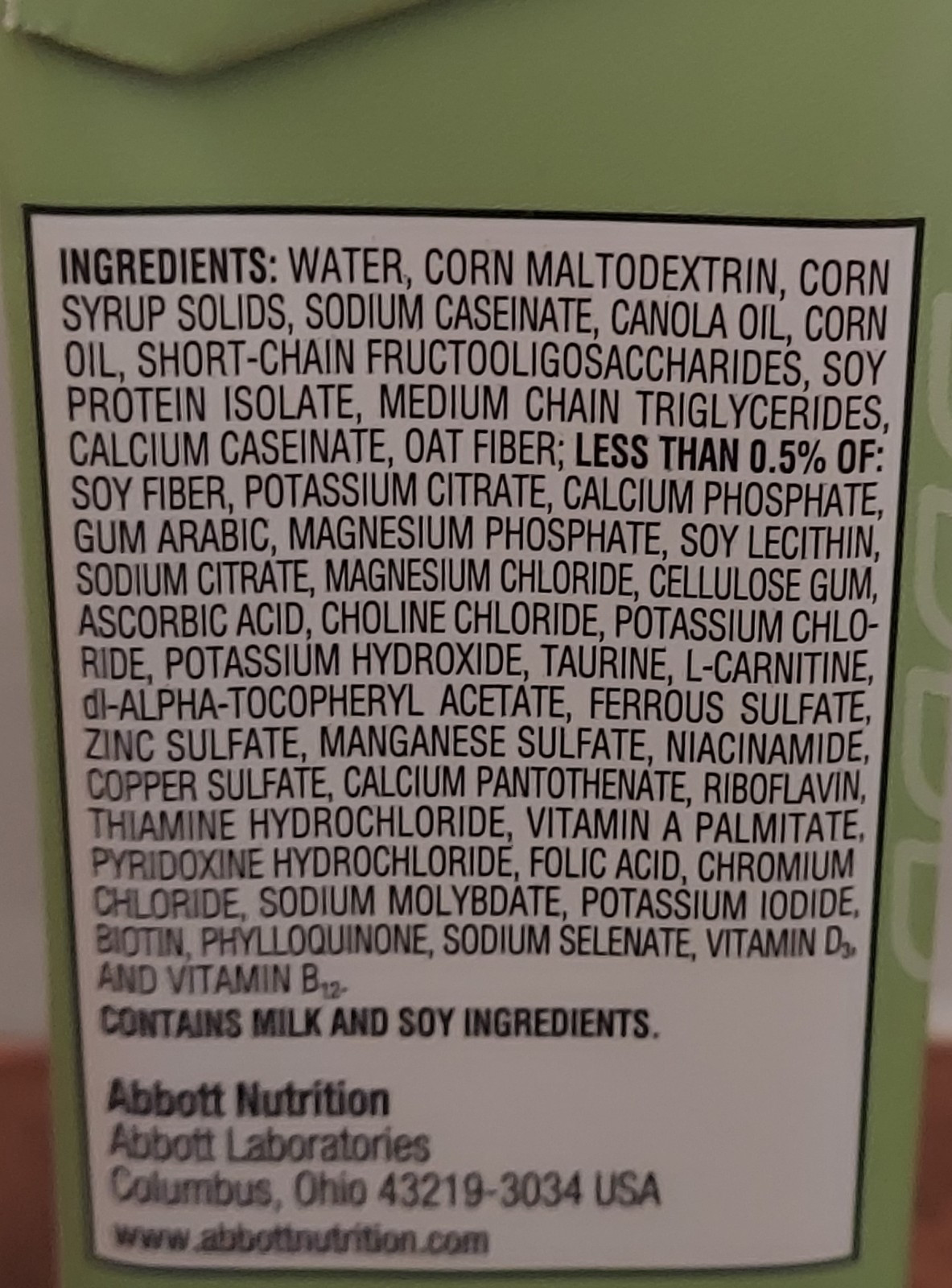 Jevity Liquid Supplement Formula 1.5 Cal Fiber 8oz 4Count Exp 9/2026