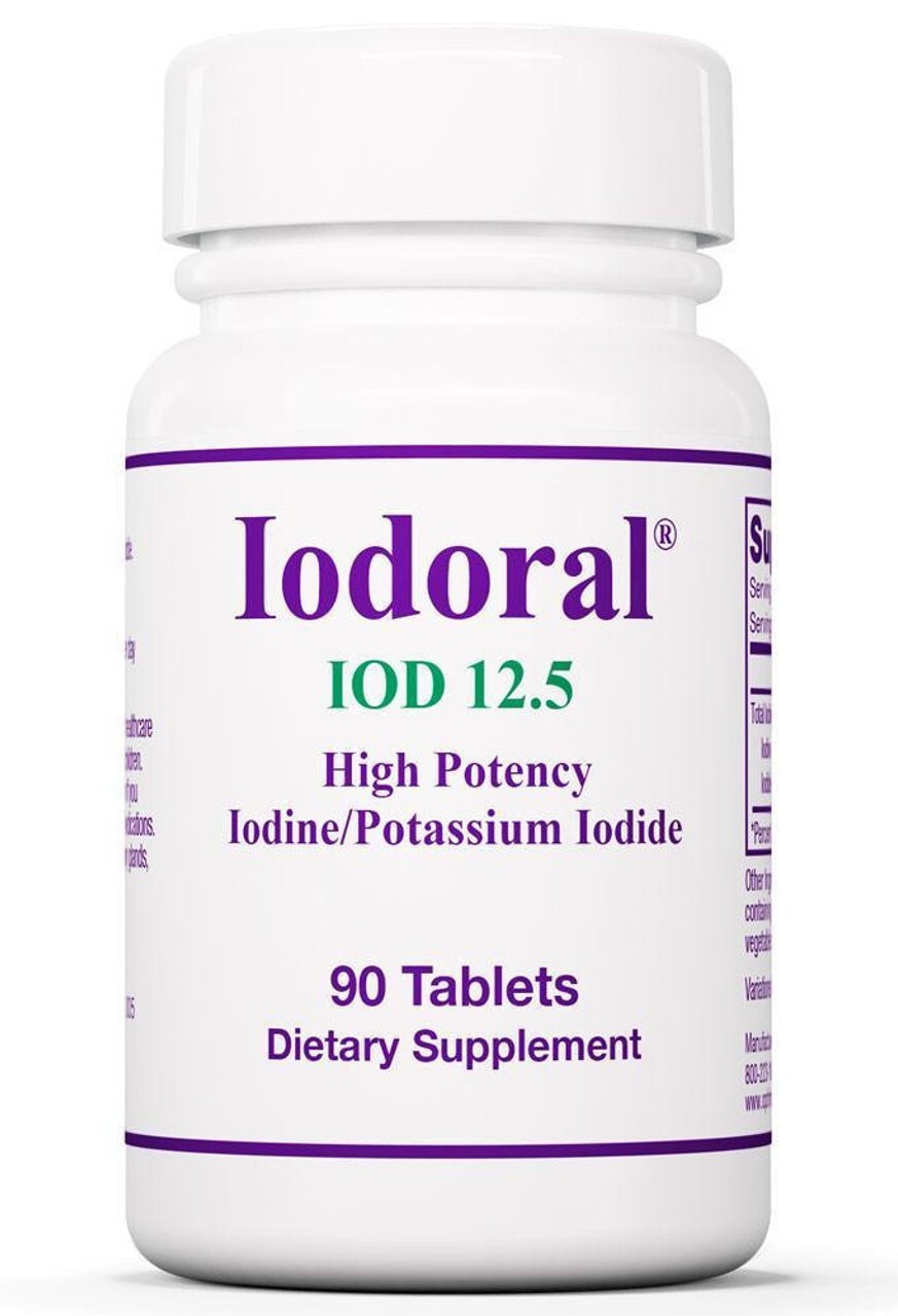 Iodoral IOD 12.5 – 90 Tablets Optimox