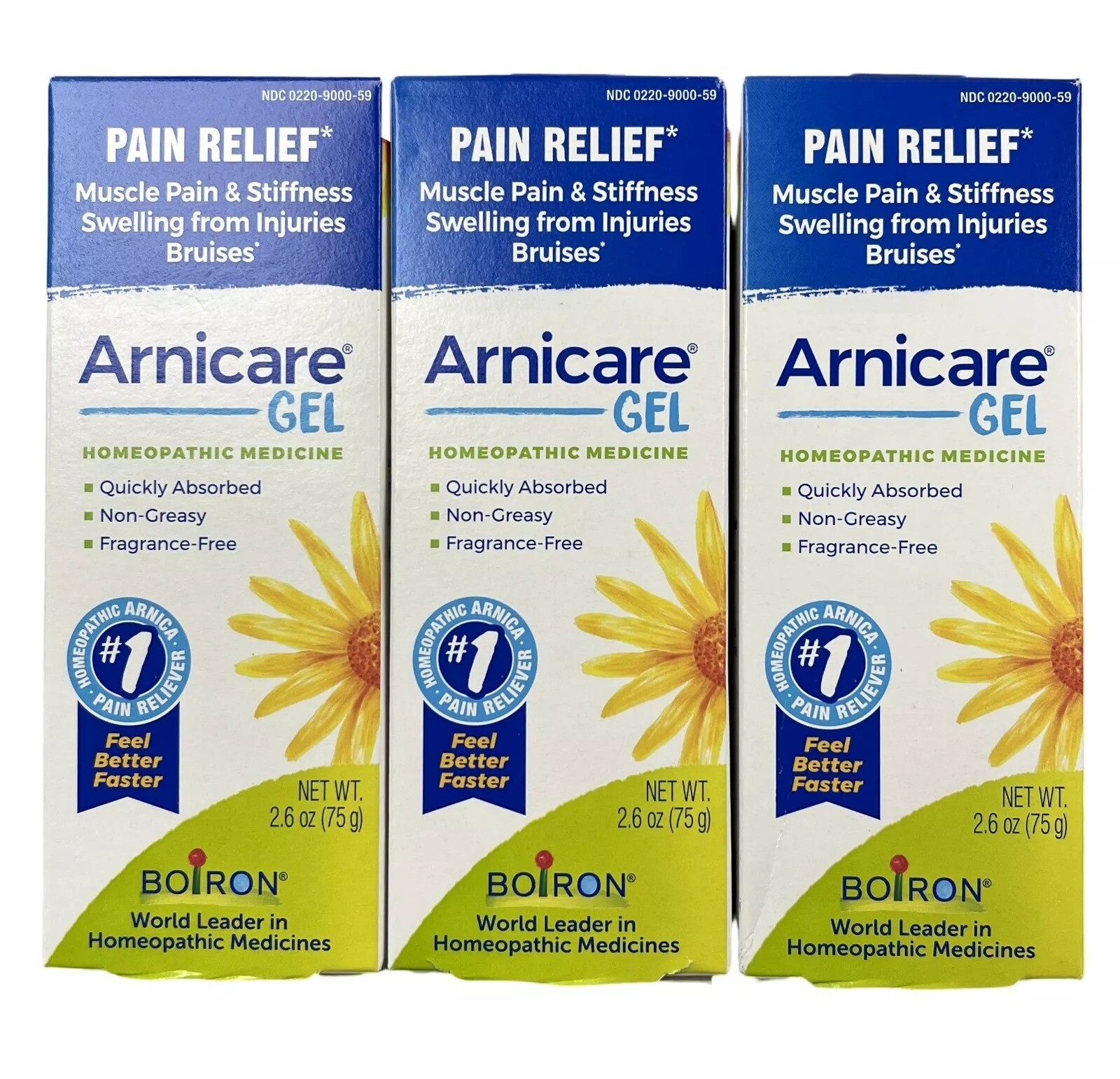 ( 3 pack ) Arnicare Arnica GEL 2.6 oz Each Fresh and Fast Shipping
