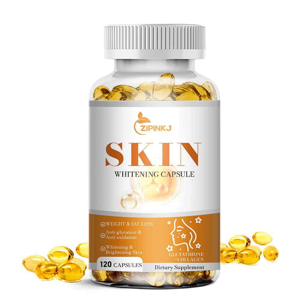 120 Capsules Collagen Glutathione Pills Whitening Skin Bleaching Lightening Best