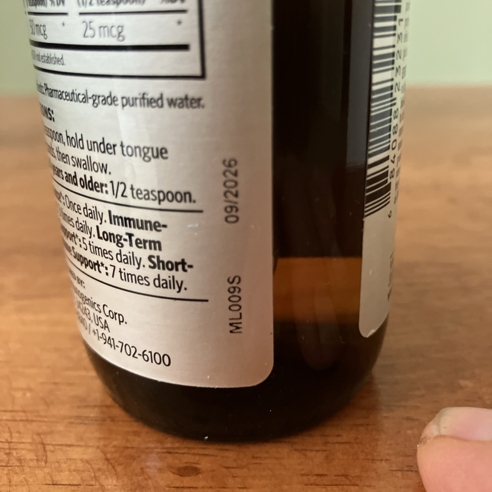 Sovereign Silver Bio-Active Silver Hydrosol 10 ppm Liquid 4 oz Exp 09/2026