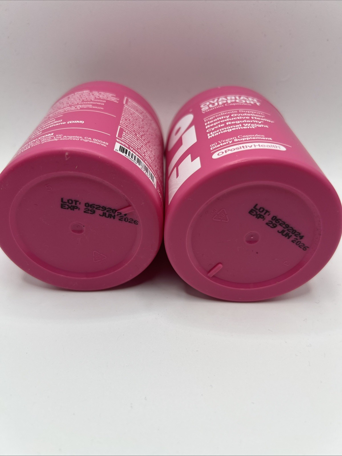 FLO Ovarian Support Vitamin 90 Vegan Caps Hormone Balance Ex: 06/2026 (2 Pack)
