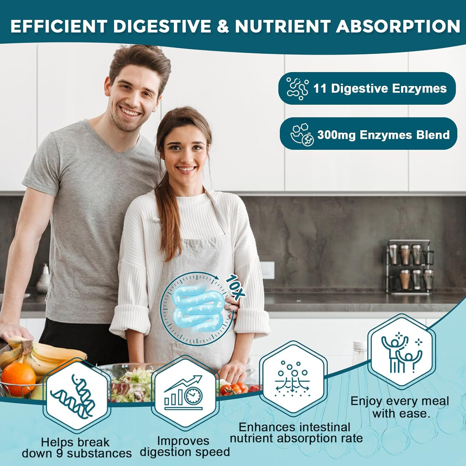 Probiotics Women-Men Digestive Health 120 Billion, & Probiotics, 90 Veggie Caps