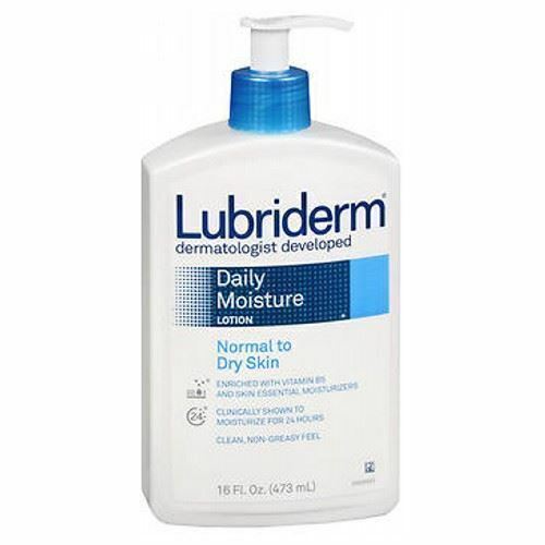 Lubriderm Daily Moisture Lotion Normal to Dry Skin 16 oz By Lubriderm