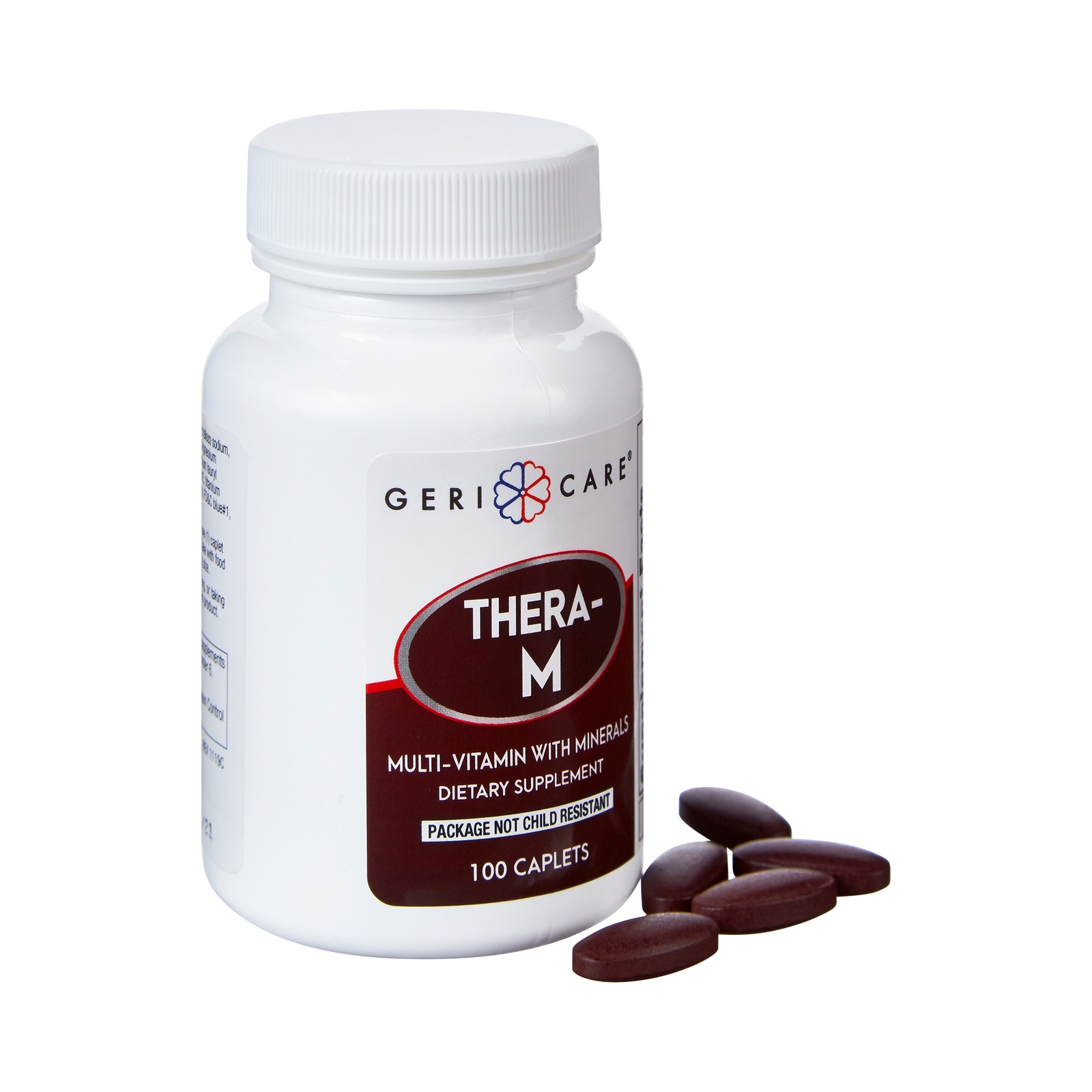 Geri-Care Multivitamin Tablet 621-01-GCP 1 Bottle 100 per Bottle