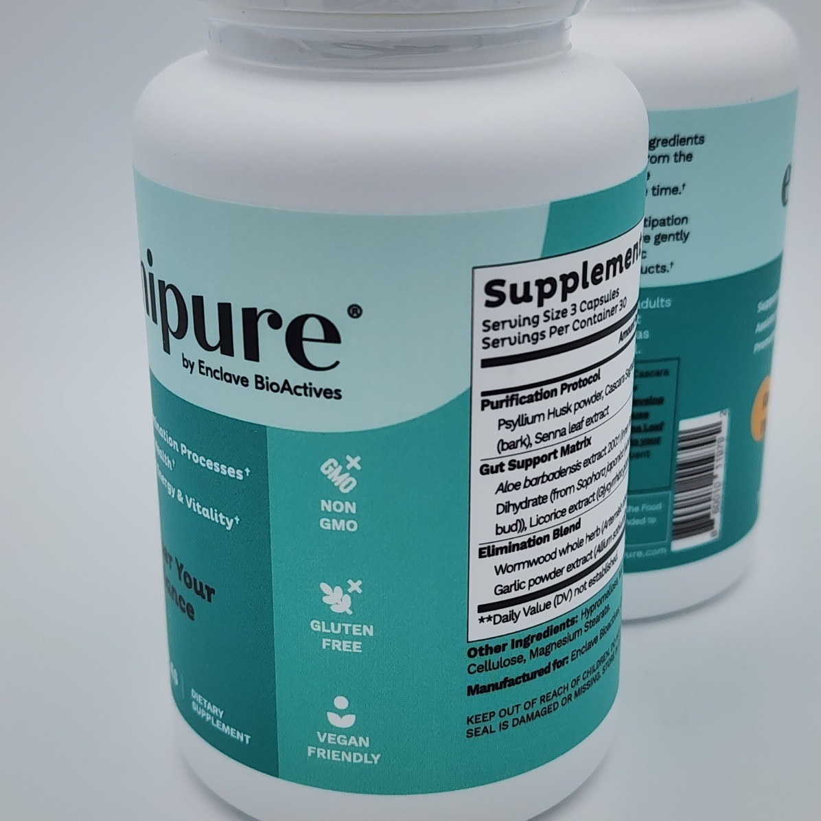 1-2 bottles Elimipure Gut Purify & Restore Supplement 90 capsules hot sealed