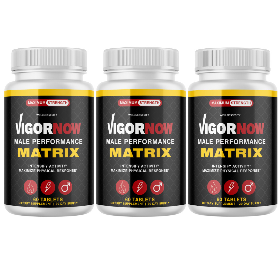 Vigornow for Male, Vigor Now Advanced Formula for Men – 3 Bottles