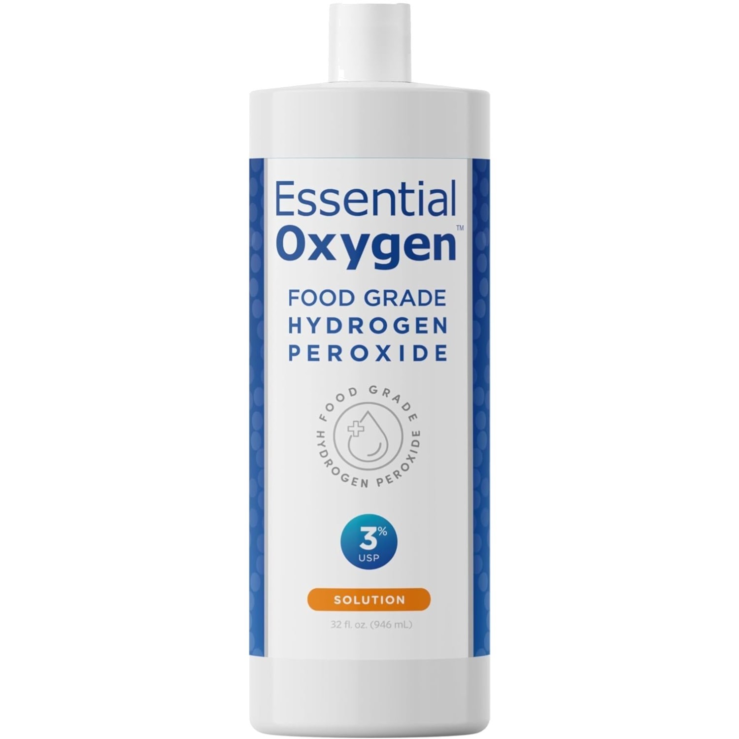 Antibacterial Food Grade Hydrogen Peroxide 3% Refill – Citrus Scent, 32 Fl Oz