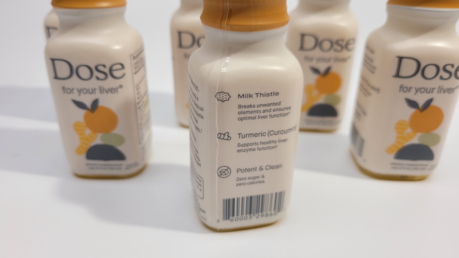 6 PACK DOSE For Your Liver Support Supplement Cleanse 2oz Non-GMO Exp. 04/2028