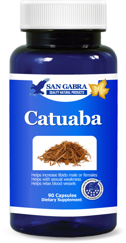 Catuaba Bark Extract, Sexual Arousal, Performance, Agitation, Poor Memory