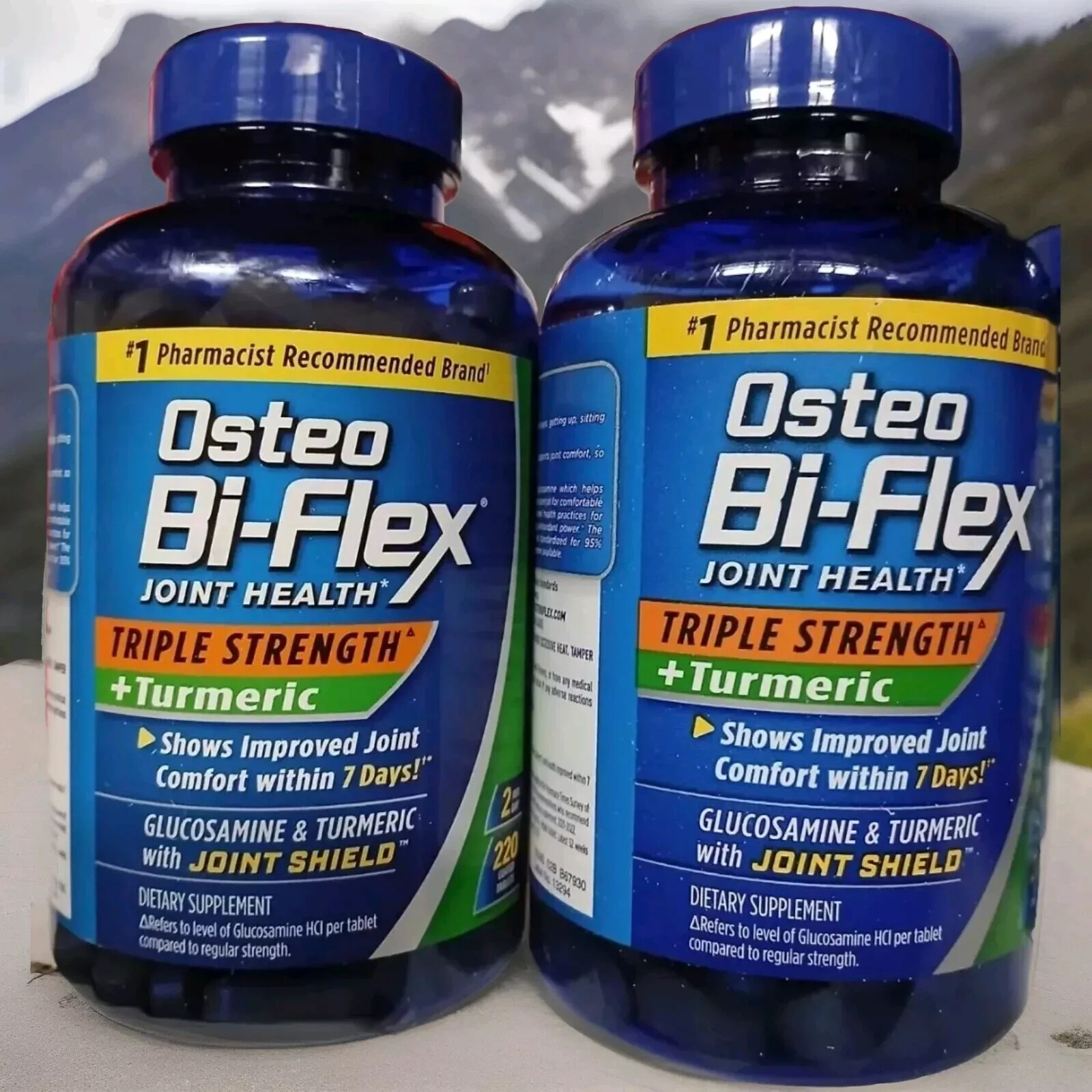 2 Pack Osteo Bi-Flex Joint Health Triple Strength + Turmeric 440 tablet
