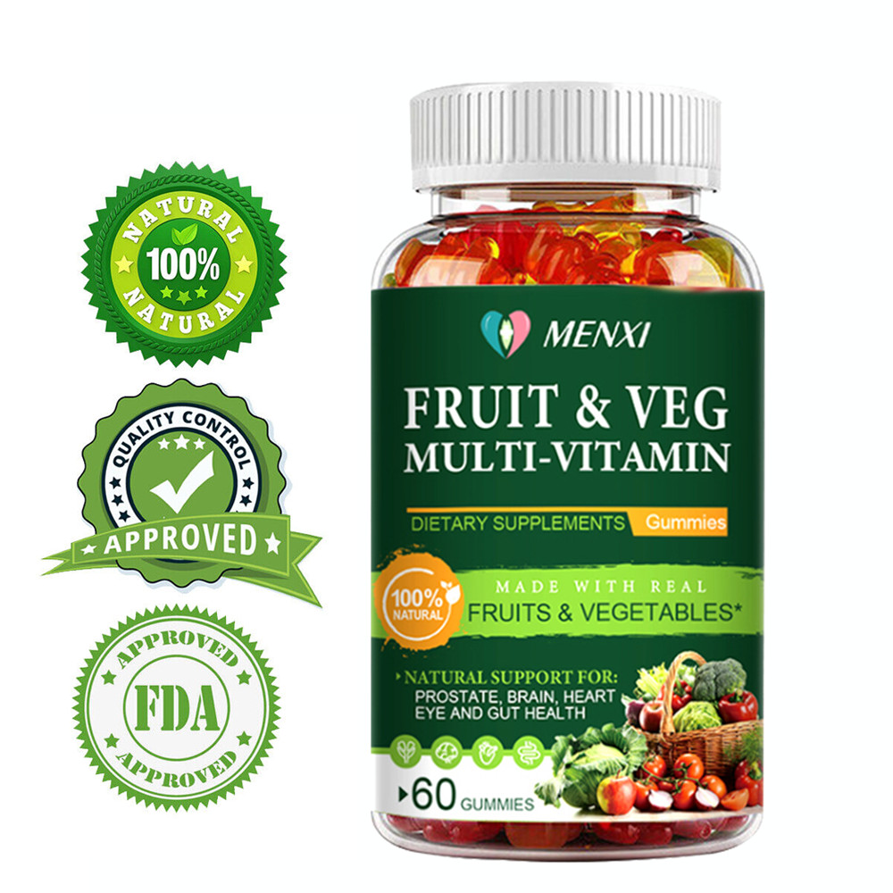 60 Fruits and Veggies Gummies Balance of Daily Nature Fruits and Vegetables