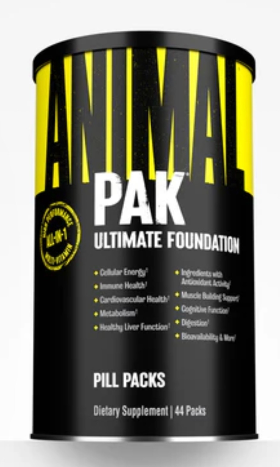 UNIVERSAL NUTRITION ANIMAL PAK Ultimate Foundation Multivitamin for Men 44 Packs