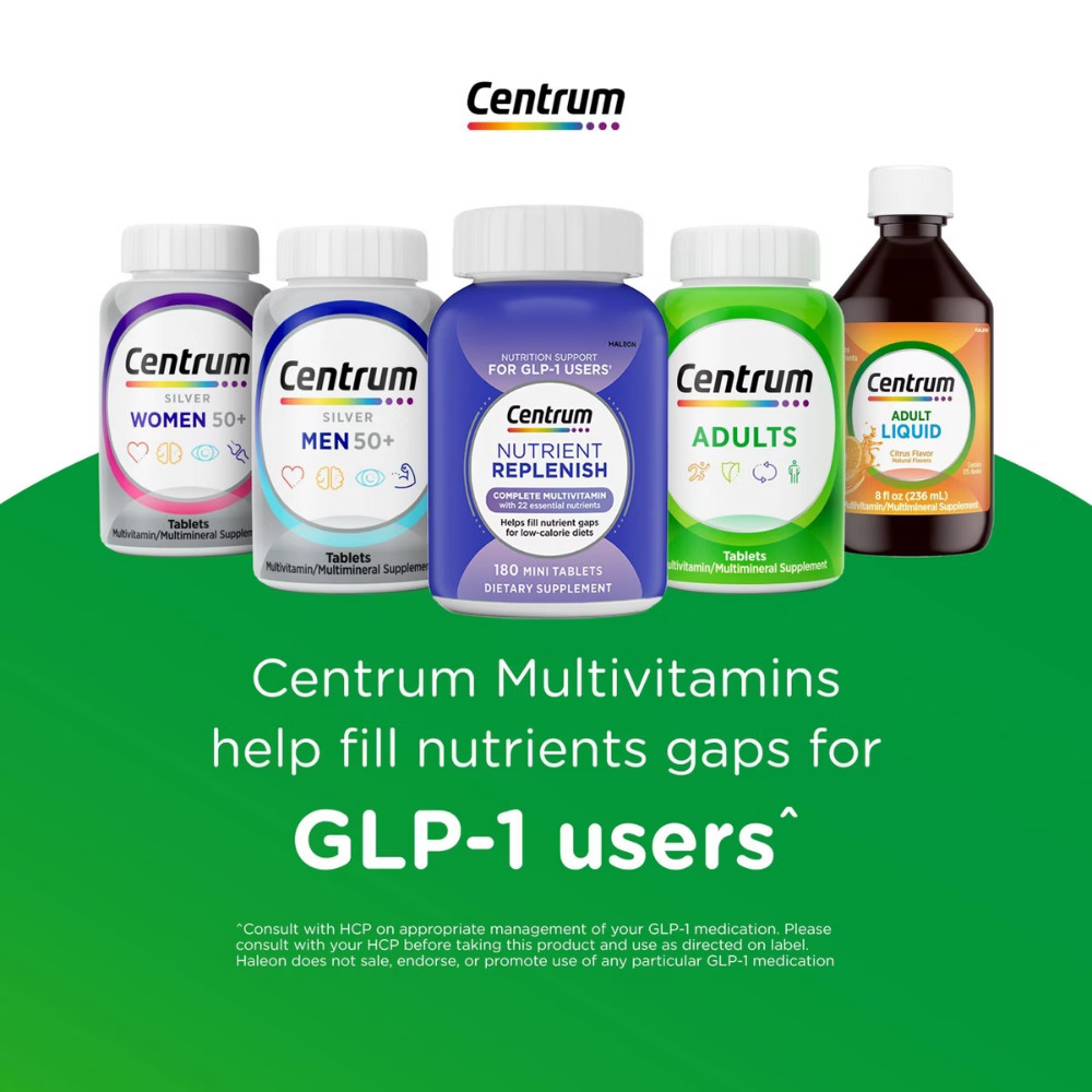 Centrum Silver Men 50+ Multivitamin Dietary Supplement Tablets