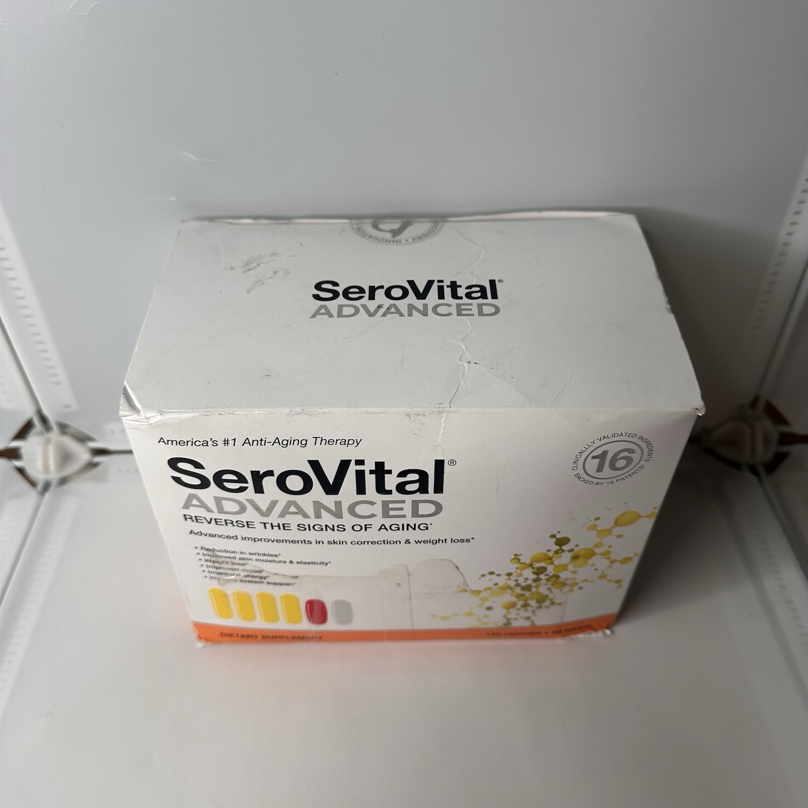 SeroVital Advanced 120 Capsules +60 Tablets Dietary Supplement Sero Vital *READ*