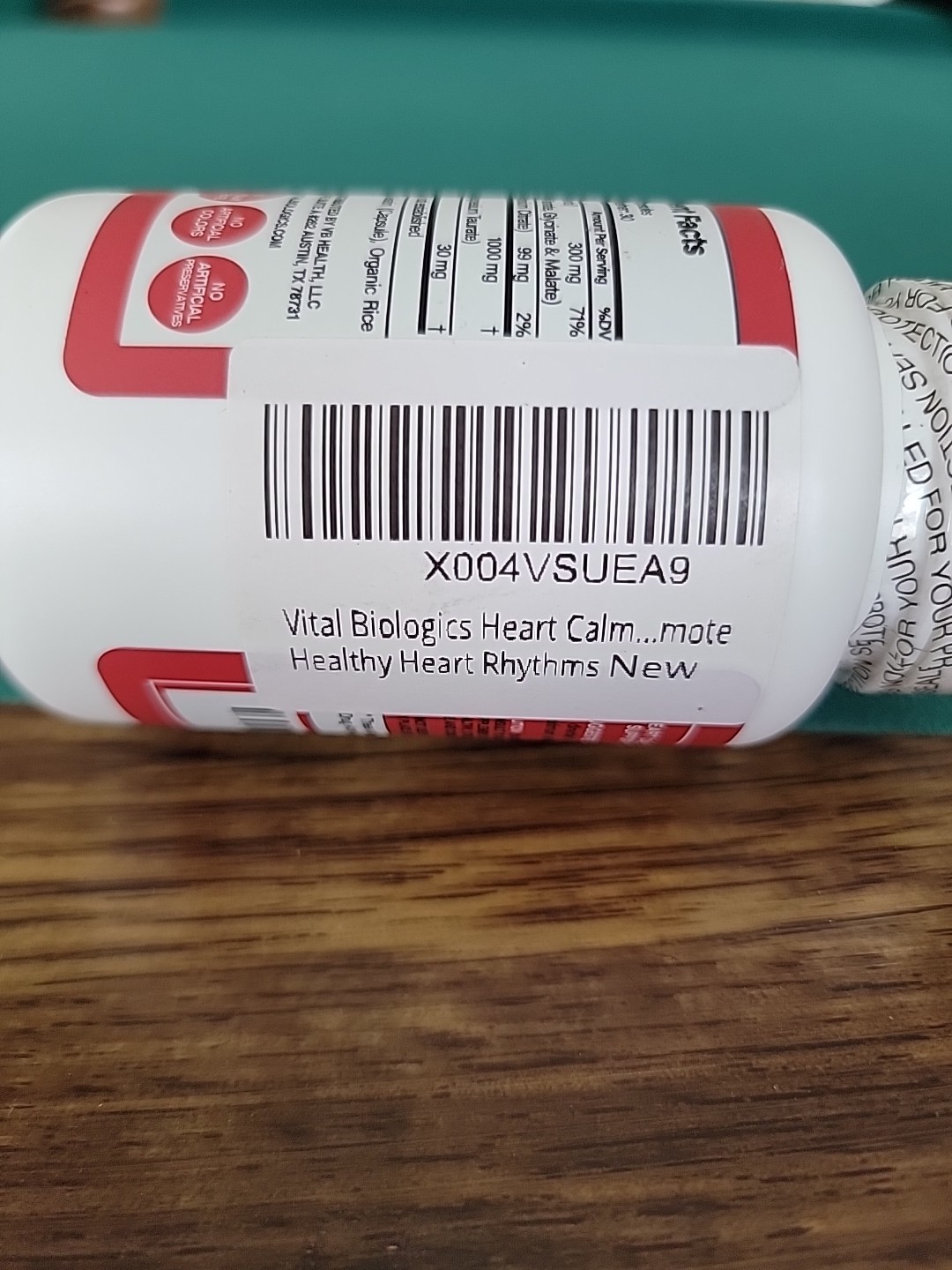 HEART CALM Helps Support A Healthy Heart Rhythm Dietary Supplement 90 Caps EX27