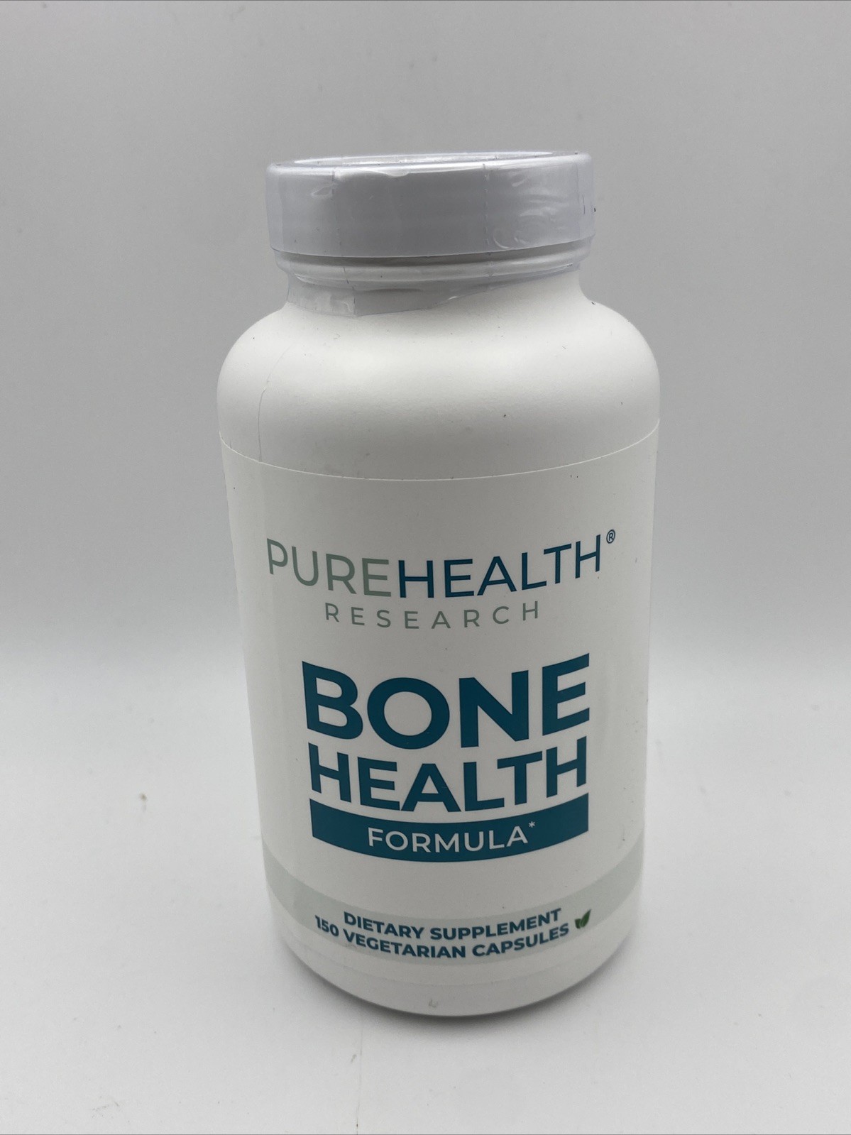 PUREHEALTH RESEARCH Bone Health Formula Calcium & Magnesium Supplement