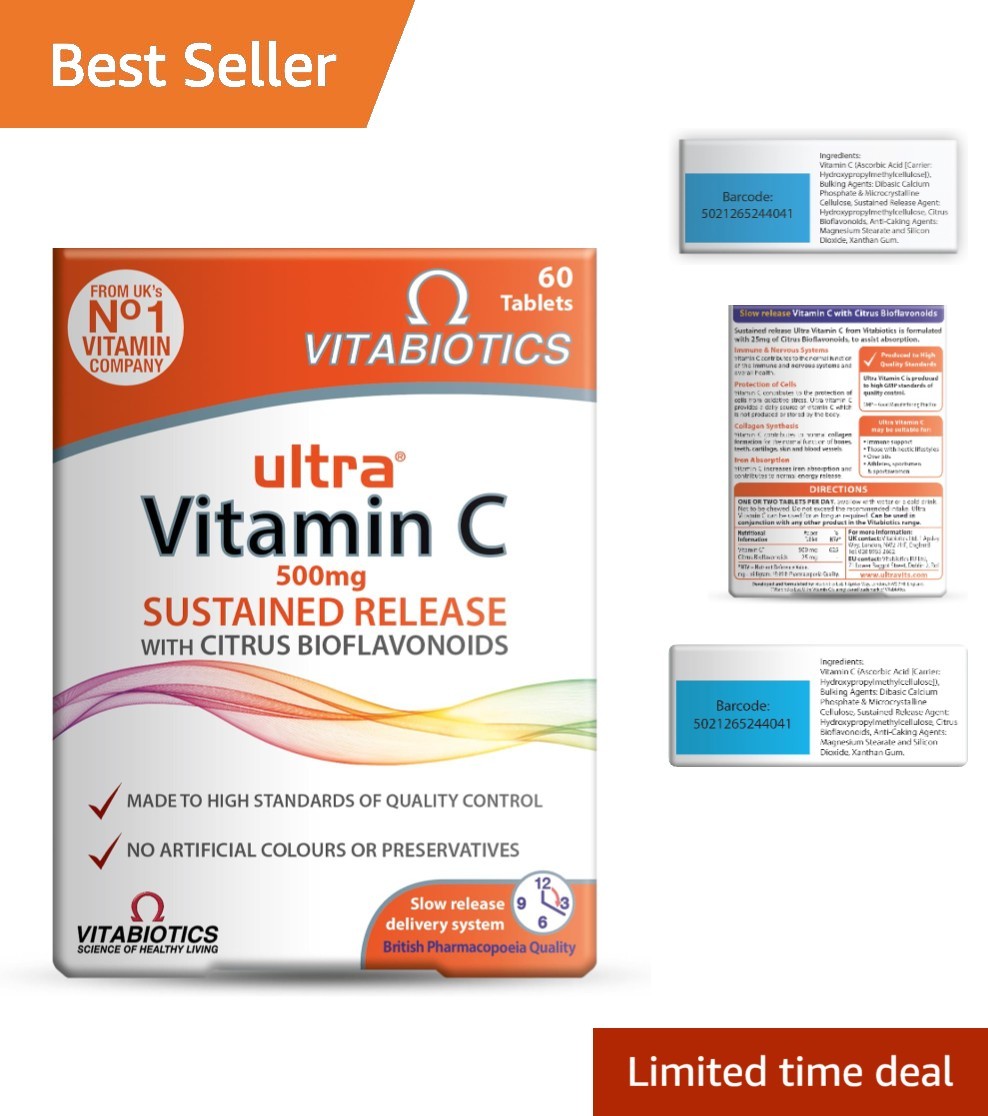 Ultra Vitamin C – Slow Release Antioxidant Support